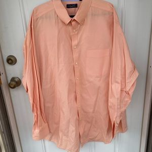 MENS Casuals Long Sleeve Shirt Peach Color